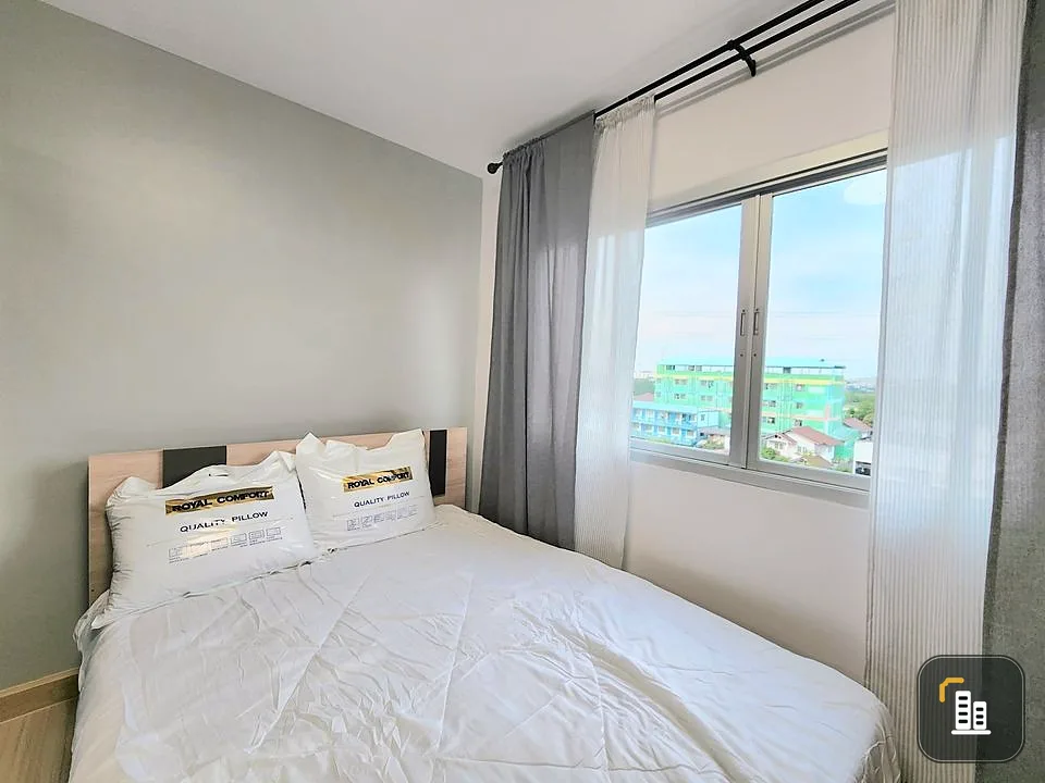 For sale, The Seasons Srinakarin, 1 bedroom, fully furnished, sofa, very comfortable size, good price like this, must hurry to reserve