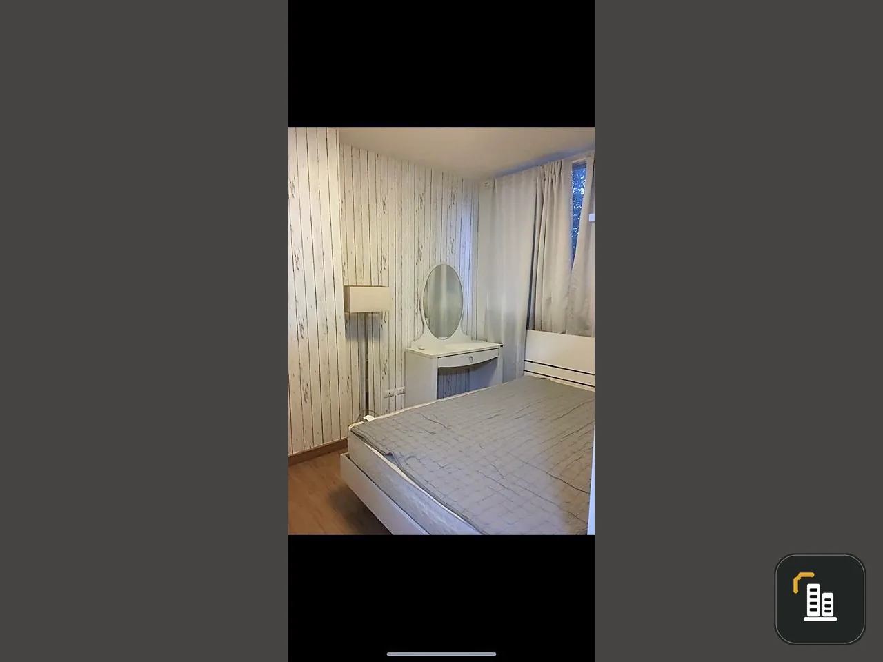 For sale or rent: Bliss Condominium Rama 9 - Hua Mak, wallpapered throughout the room, very livable, special price, hurry and reserve now!