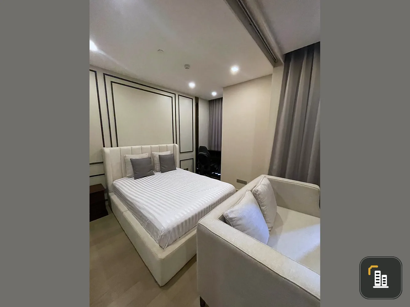 Condo for sale, Ashton Asoke, northwest direction, fully decorated, beautiful, just carry your bags and move in.