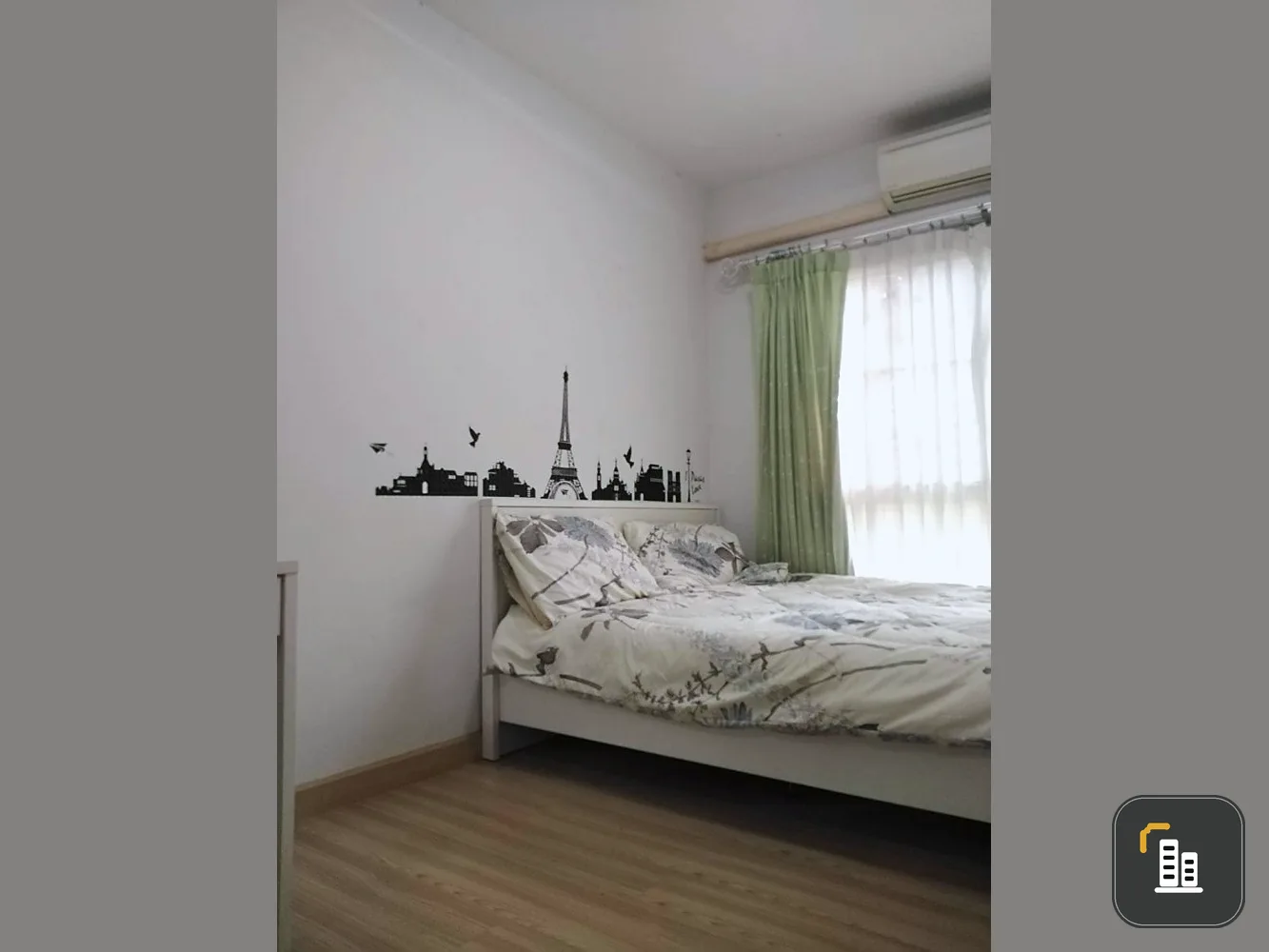 Sell The Kith Chaengwattana, 1 bedroom, decorated with white tone furniture, clean, comfortable price, book now.
