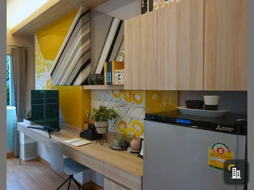 Sell LPN Park Vibhavadi-Chatuchak 1 bed, fully furnished room, ready to move in