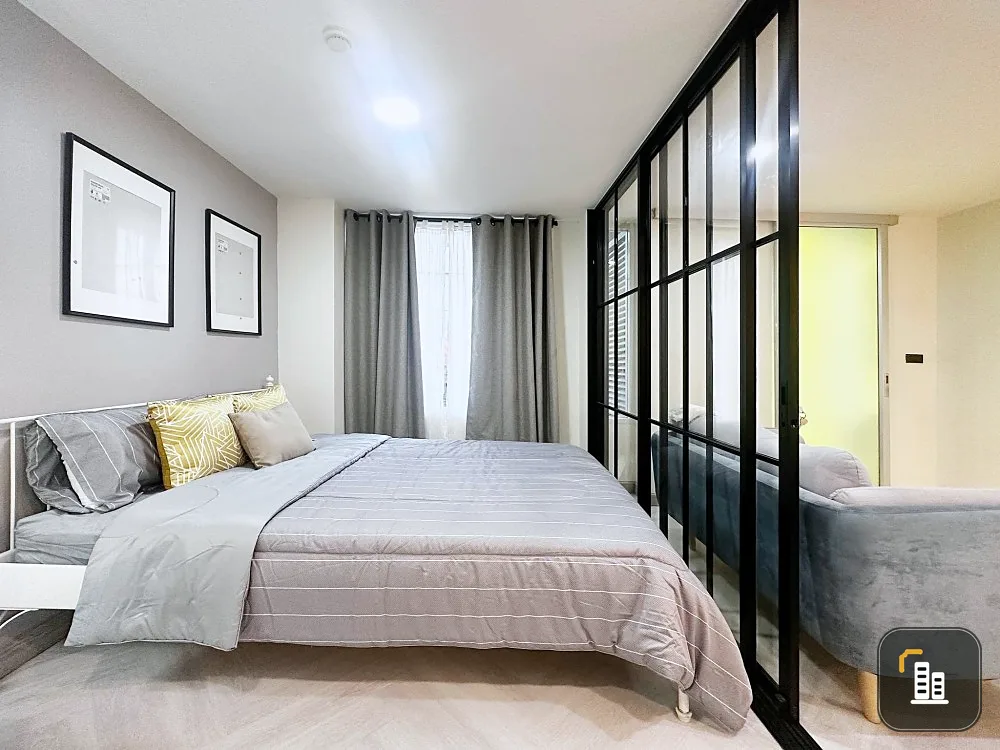 Condo for sale, The Colory Vivid, beautiful, decorated, ready to move in, the price is not strong, but you can move in, don't wait.