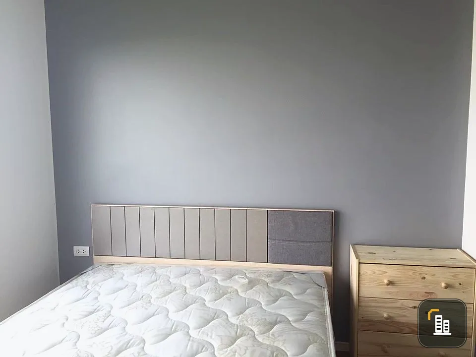 Condo for rent, Lumpini Park Rama 9-Ratchada. The room is in a private position, quiet, good like this, hurry up and book now.