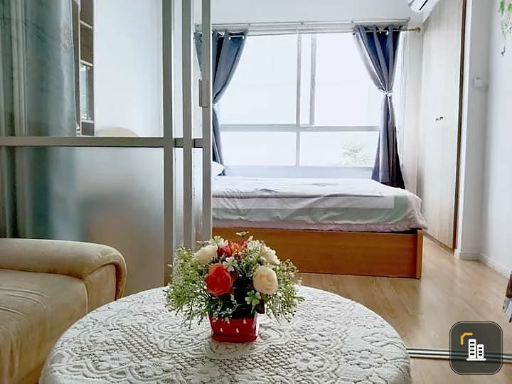 For sale, Lumpini Ville On Nut 46, Building A, 3rd floor, garden view, shady, comfortable, buy now, very nice, urgent.