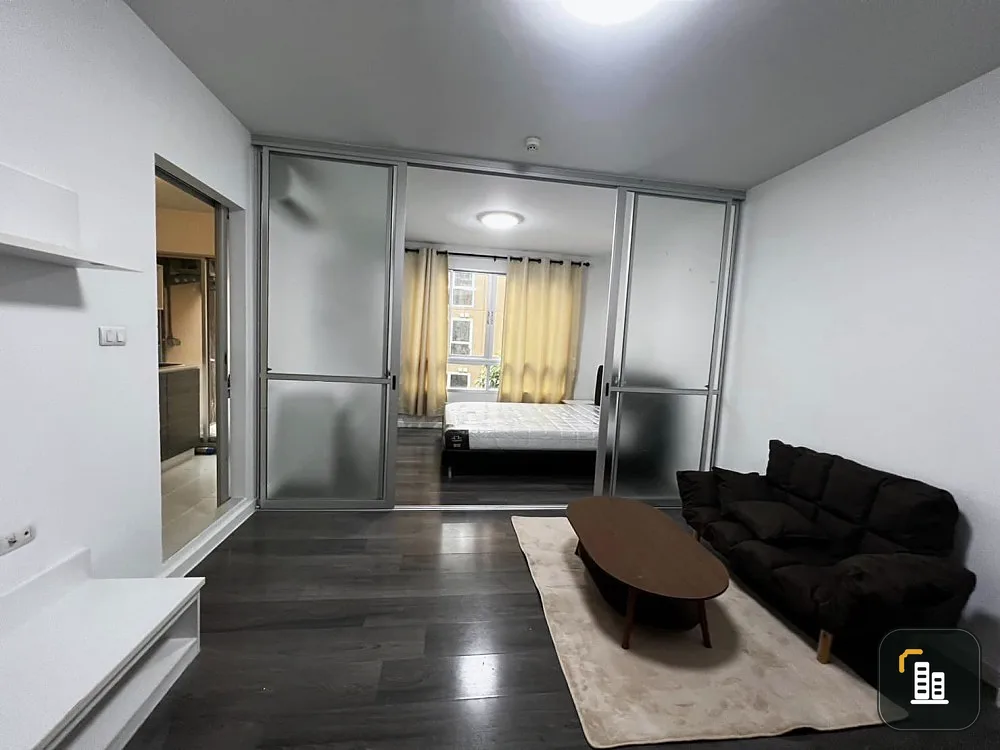 For sale rent, D Condo Campus Rangsit Phase 1, garden view room, great atmosphere. Comes with complete facilities. Book now.