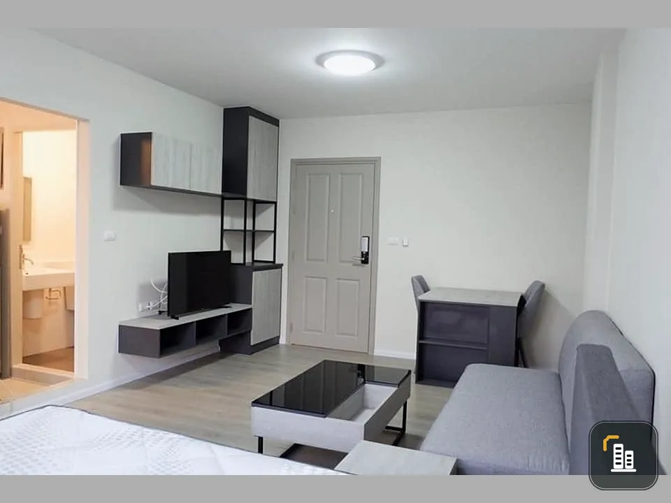 Sale D Condo Campus Dome Rangsit Phase 3, 4th floor, fully furnished, fully furnished, ready to move in, reserve now.