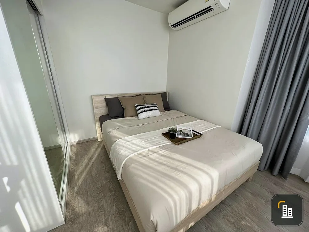 Condo for rent, The Tree Charan 30, corner room with privacy tangible price Let me tell you that not booking is a mistake.