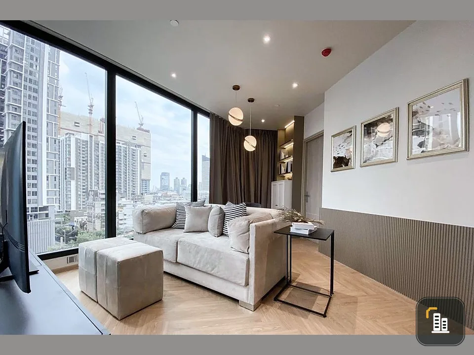 For Rent Ashton Asoke-RAMA 9 rooms decorated in LUXULY style, very luxurious and inviting. Good like this. You can't reserve it anymore.
