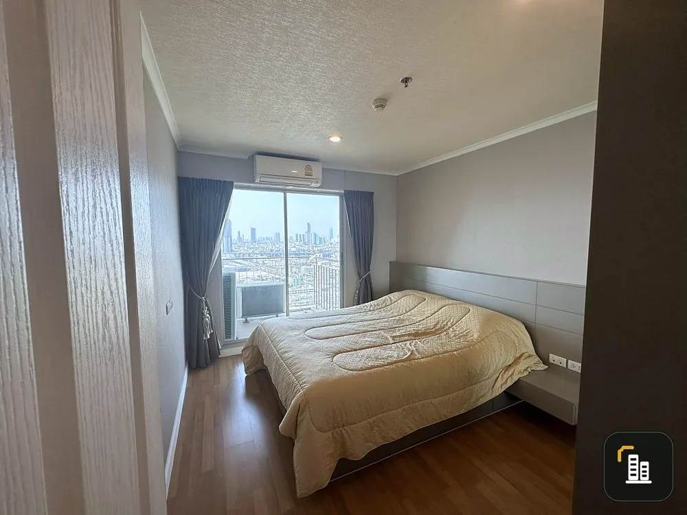 Condo for sale, Lumpini Park Riverside Rama 3, ready to move in room. fully furnished The view of the river is very beautiful. Book now.
