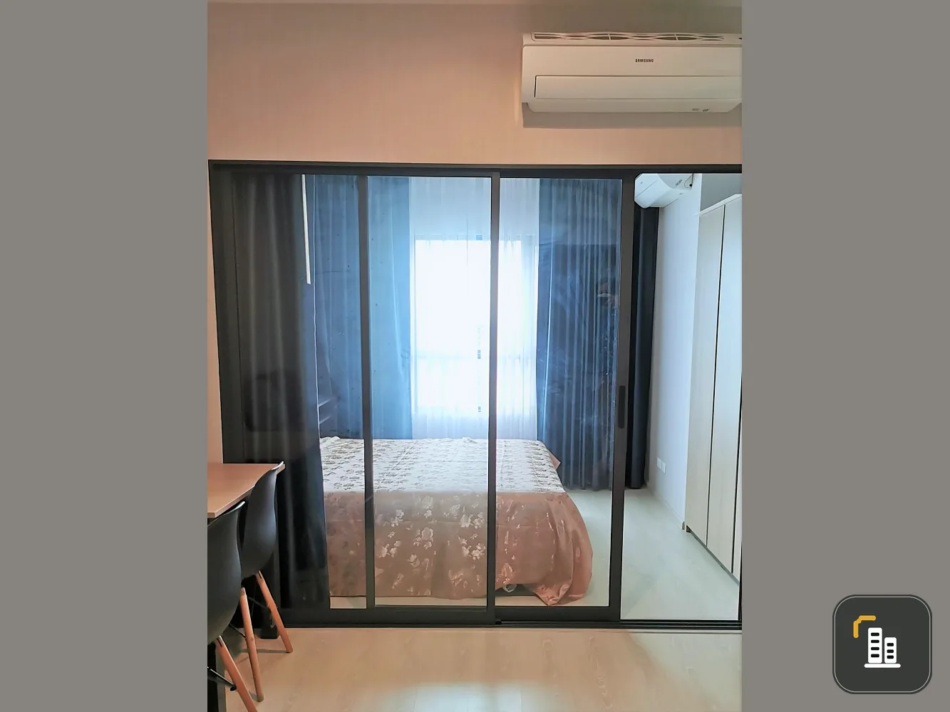 Quick sale, Ideo Sukhumvit 115 condo, 34th floor, high view, friendly price, complete in one place. You can't miss