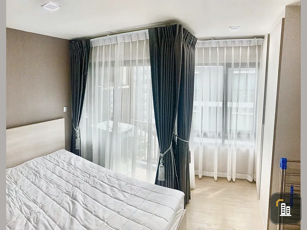 Sell Wynn Condo Phaholyothin 52, partitioned room, 7th floor, high, good size, good value, hurry to own it