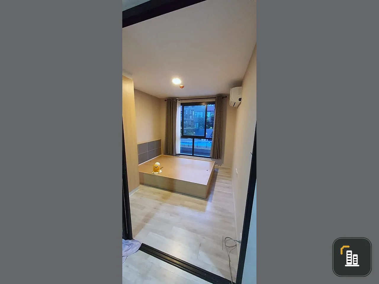 Sell Maxi Ratchayothin-Phaholyothin 34, spacious room, separate partition, pool view, fully furnished, don't delay, book now.