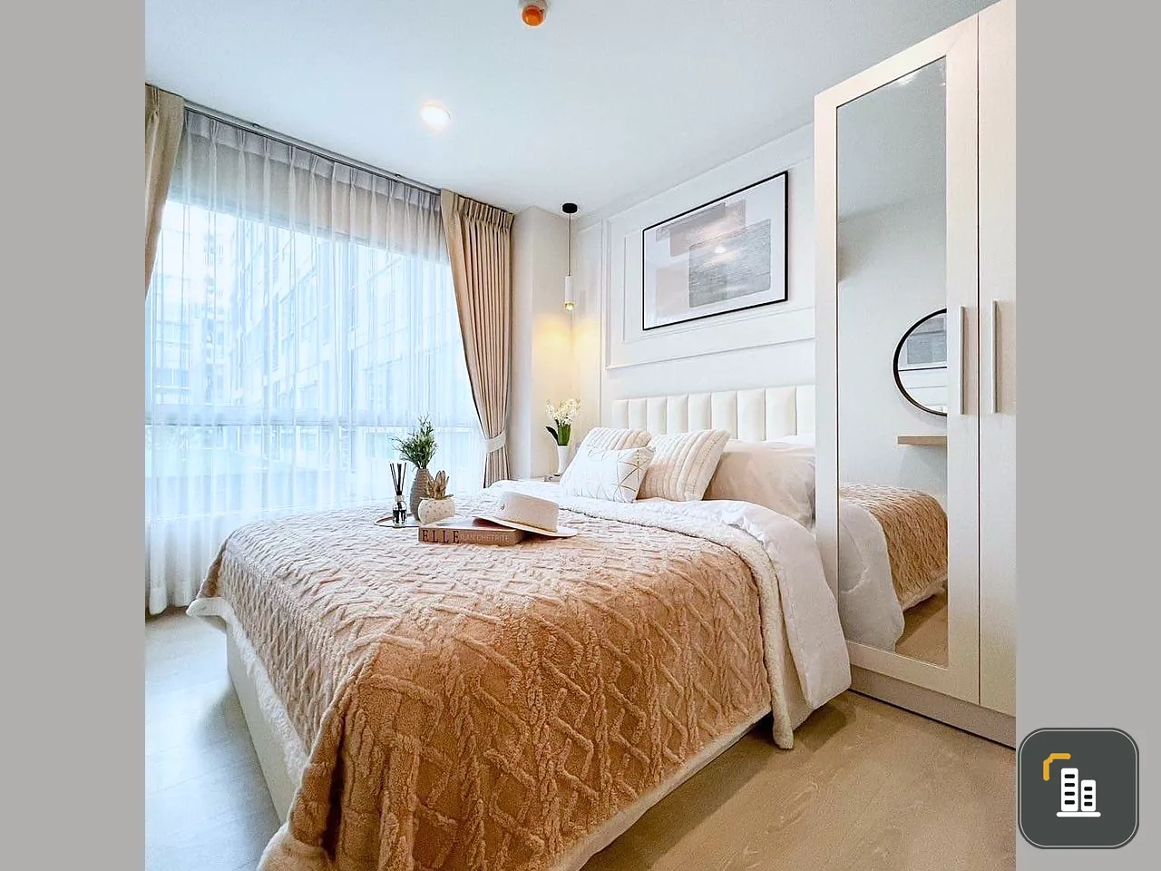 Sell The Kith Plus Sukhumvit 113, beautiful room, decorated very nicely. Divided into separate sections. Book now. Don't wait.
