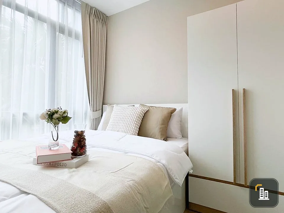 For rent, Metro Sky Prachachuen, well-decorated rooms, soft tones, tender prices, can reserve first, stay first.