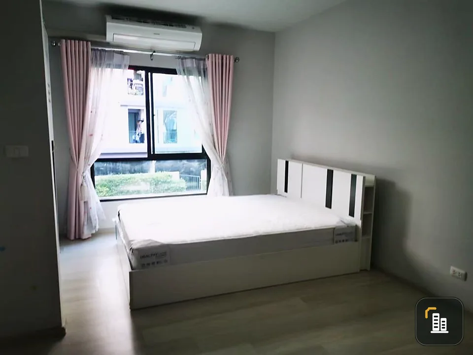 Sell Rent Condo Unio Ramkhamhaeng - Serithai The room is ready to move in immediately, fully furnished, has a built-in washing machine, hurry up to re