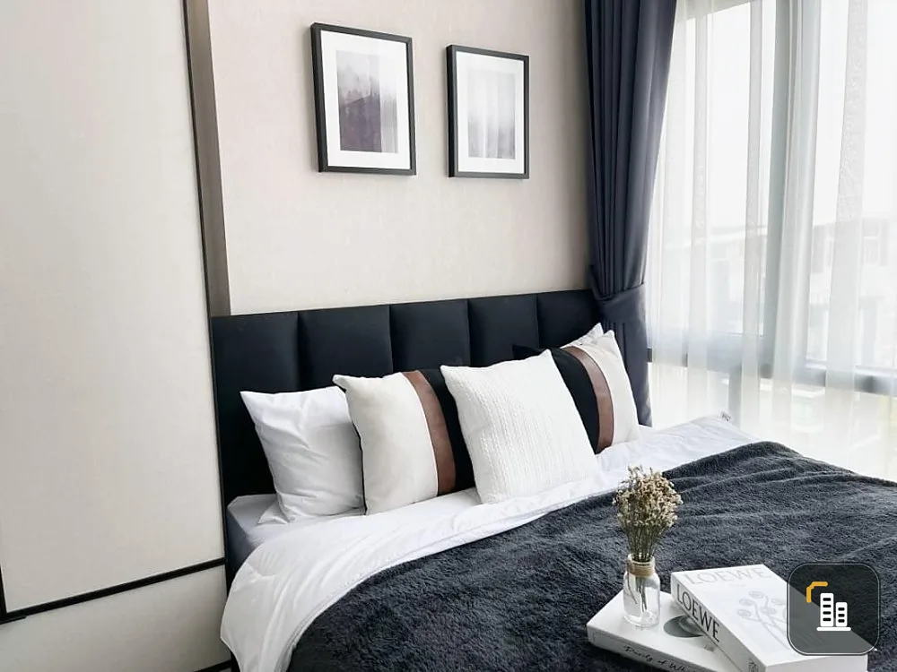For rene Metro Sky Prachachuen, nice decorated room, fully furnished, complete with electrical appliances If you miss it, you will regret it.