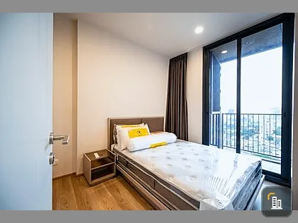 Condo for sale, Oka House Sukhumvit 36, Bay window room, beautiful view, high floor, near BTS Thonglor