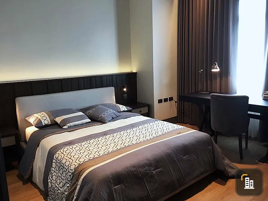 Condo for sale, The Madison Sukhumvit 41, high floor room, beautiful view, elegant decoration Suitable for living as a family.