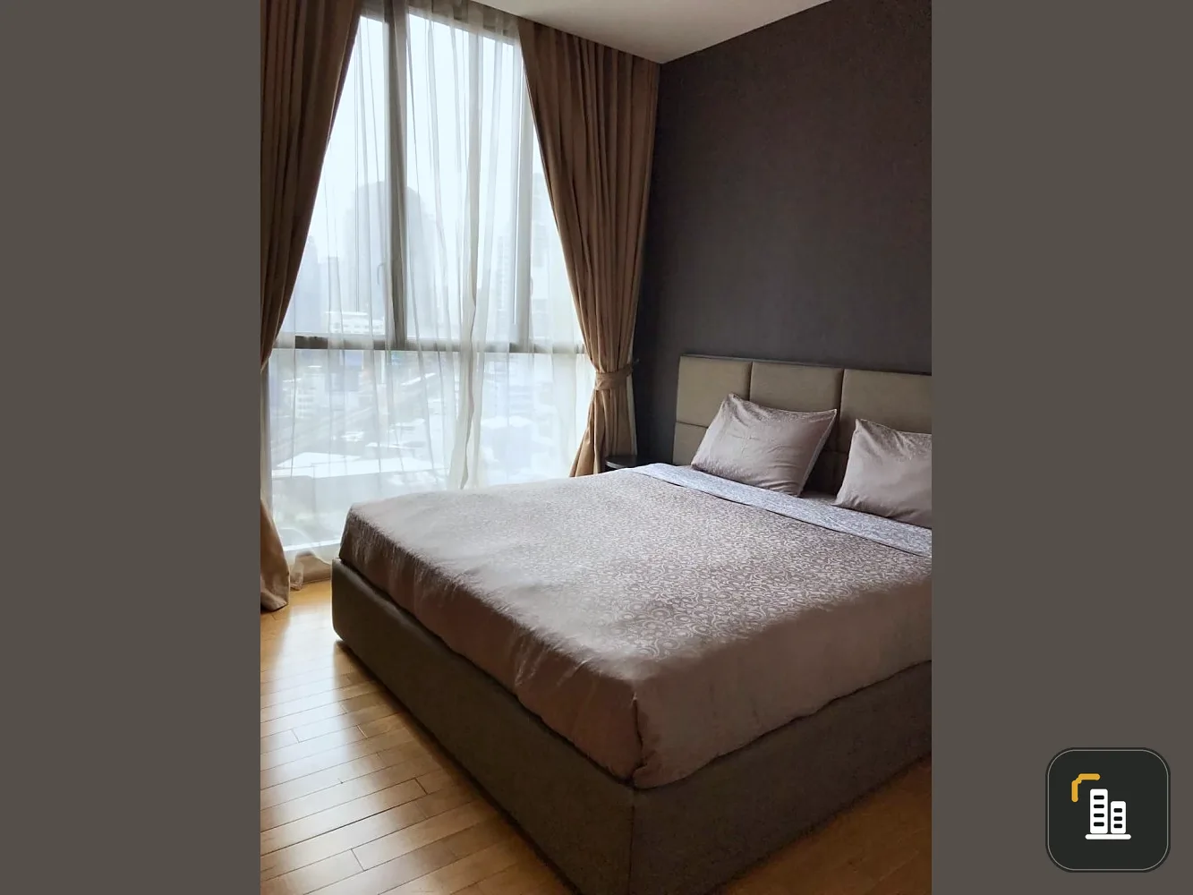 Condo for rent, Aqua Sukhumvit 49, beautiful room, city view, fully furnished, ready to move in, hurry and reserve now.