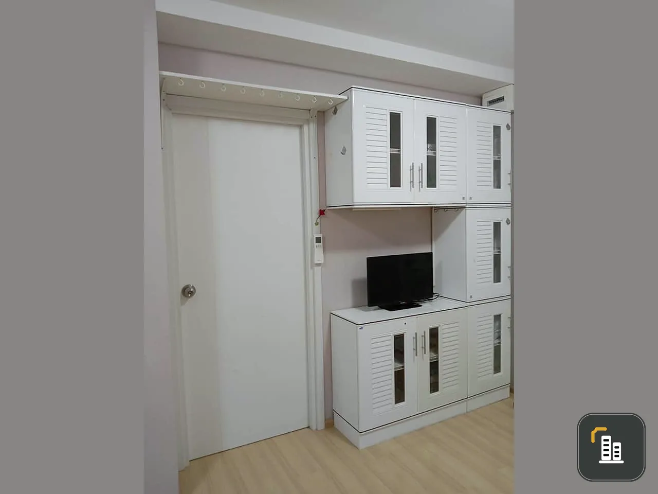 For sale, for rent, Plum Condo Chaengwattana Station, Phase 3, 2nd floor, garden view side, spacious room, comfortable, reserve quickly.