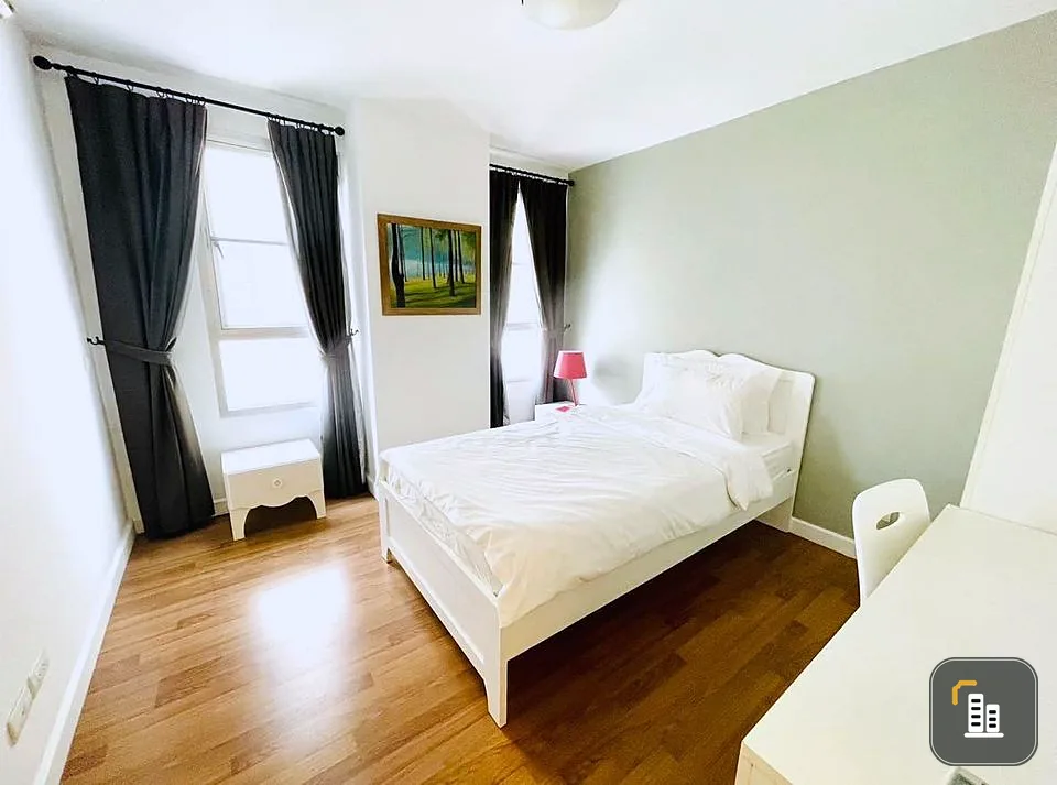 Condo for rent, The Clover Thonglor, 2 bedrooms, 2 bathrooms, 7th floor, beautiful view, wide balcony, good price, don't wait