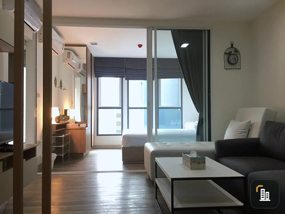 Condo for rent, Monique Sukhumvit 64, nice room, well proportioned, high floor, good size, fully furnished, great price, hurry to book