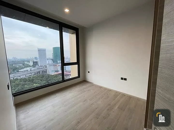 Sell The Crest Park Residences, 14th floor, Chatuchak Park view The most beautiful built-in kitchen Don't miss a reservation. Hurry up.
