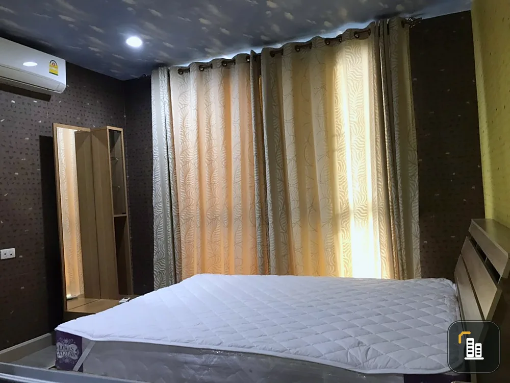 For sale, for rent!! Condo The Niche City Ladprao 130, 7th floor, Building B, fully furnished room. Ready to move in!!
