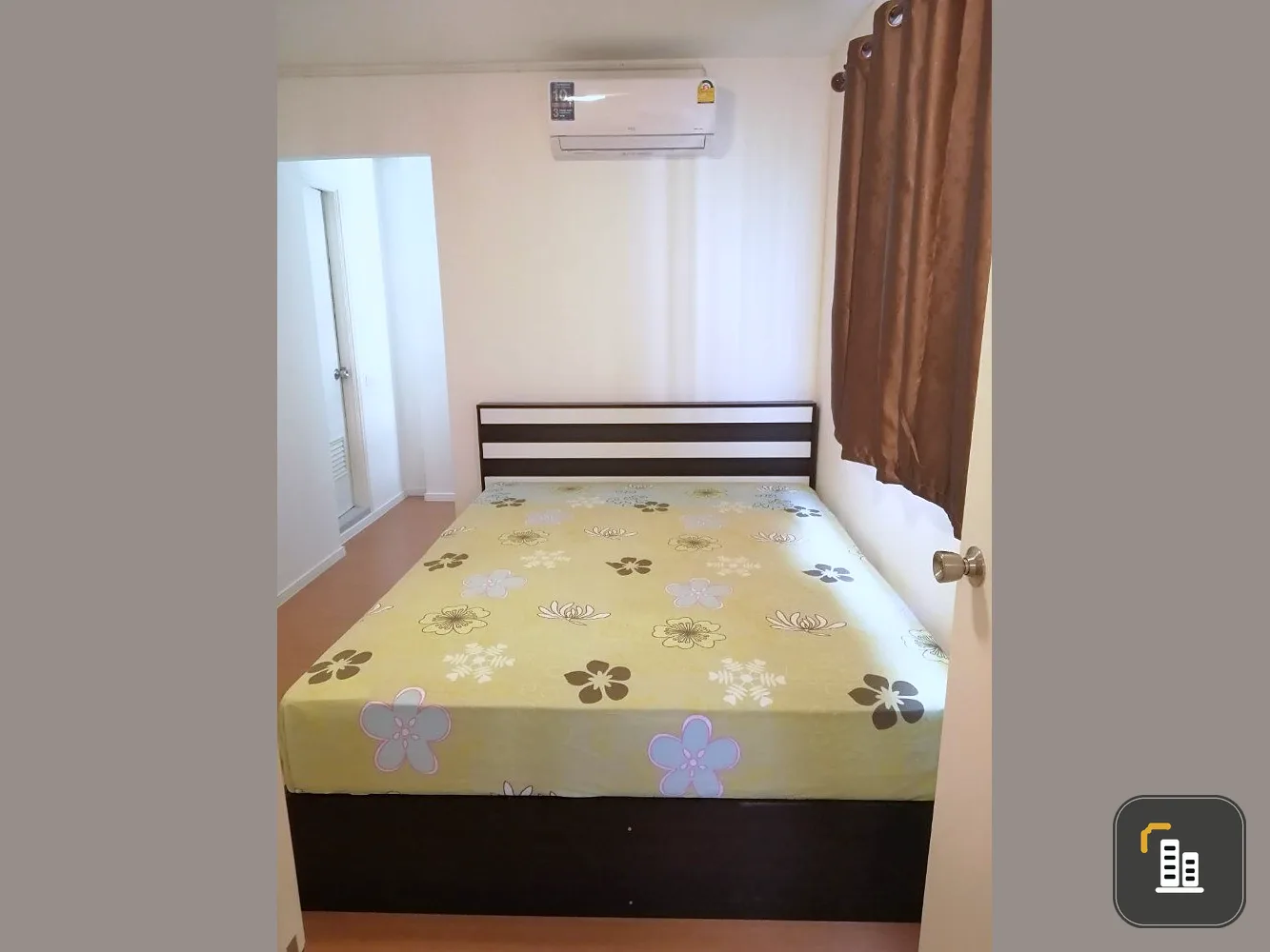 For sale, Lumpini Township, Rangsit, Khlong 1, Building C4, 5th floor, spacious room, 2 bedrooms, fully furnished, ready to move in. Buy now.