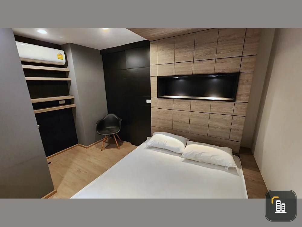 Condo for sell, L Loft Condo Ratchada 19, two-story room, modern style, good price, very inviting, hurry to book.