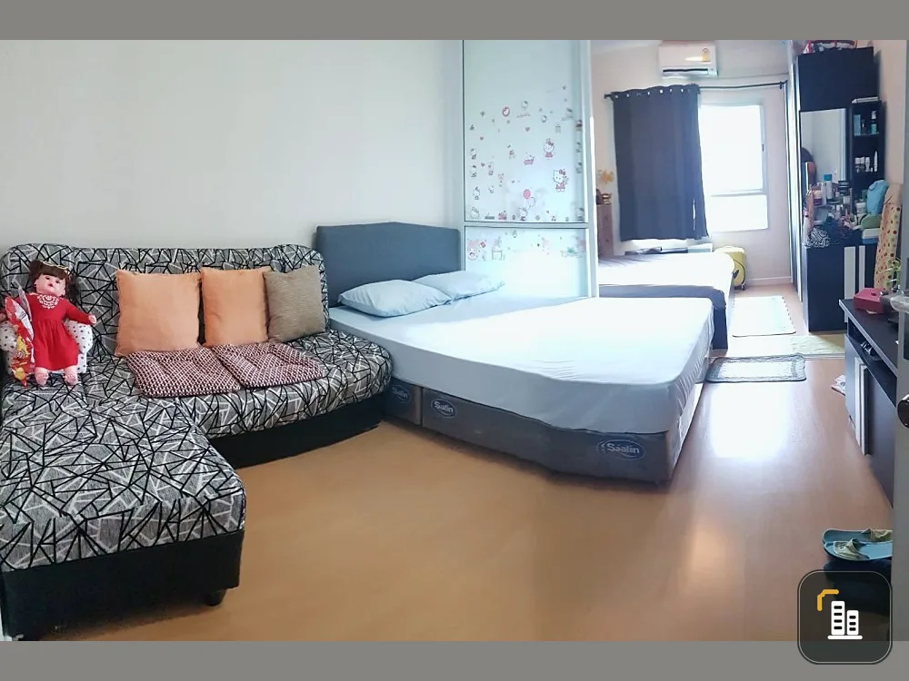 Sell 624 Condolette Ladprao, 5th floor, fully furnished, ready to move in. Whether it's worth living or renting out, book now.
