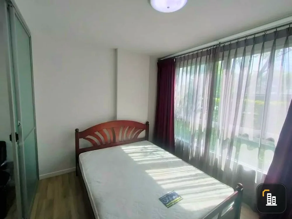 D Condo for sale, On Nut - Rama 9, white tone room, clean Affordable price. Buy now. Don't miss it.