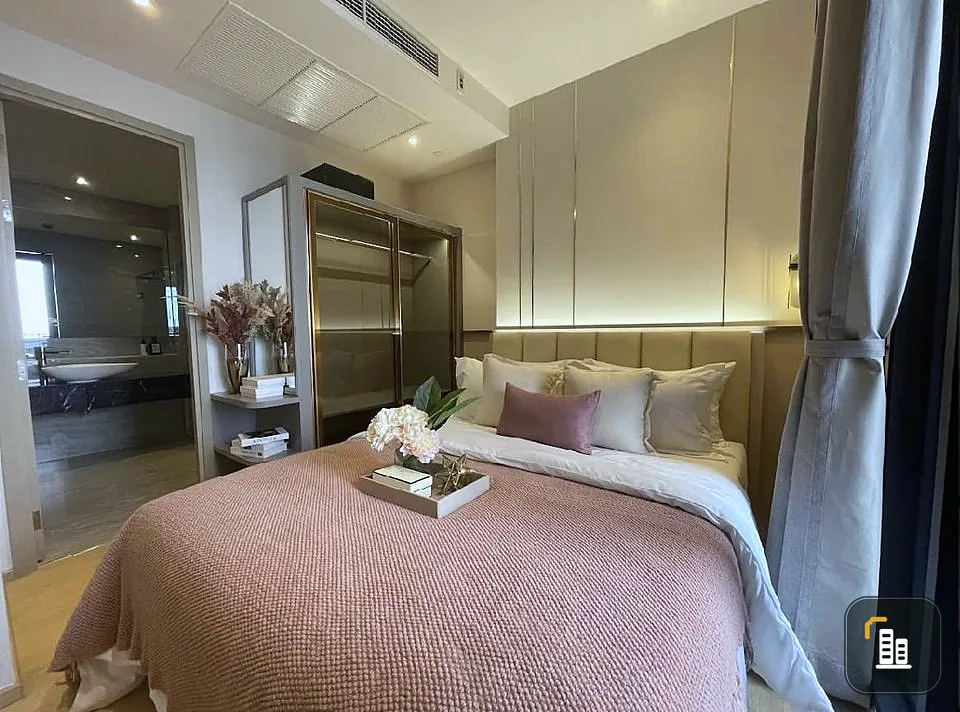 Condo for sale, Aston Asoke - Rama 9, beautiful decorated room, luxury style With facilities, don't miss it.