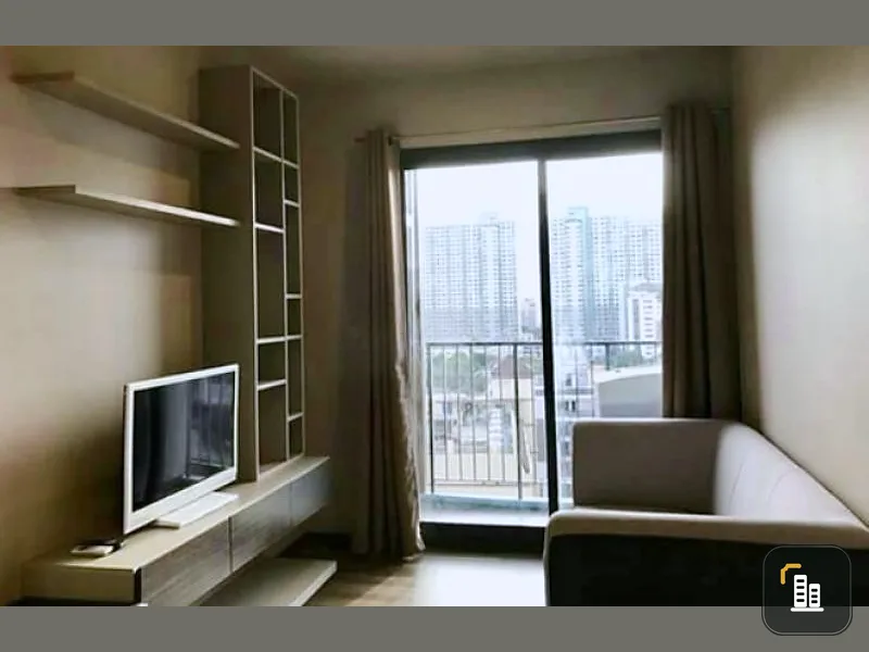 Condo for sale, Onyx Phahonyothin 1-bed, 42 sq m., 12th floor, newly decorated with built-in furniture + full set of electrical appliances.