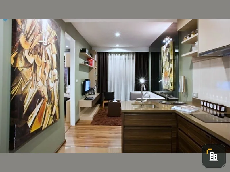 Condo for rent, Onyx Phahon Yothin, near Saphan Khwai. Fully furnished, size 31.5 sq.m., 11th floor, 1 bedroom type