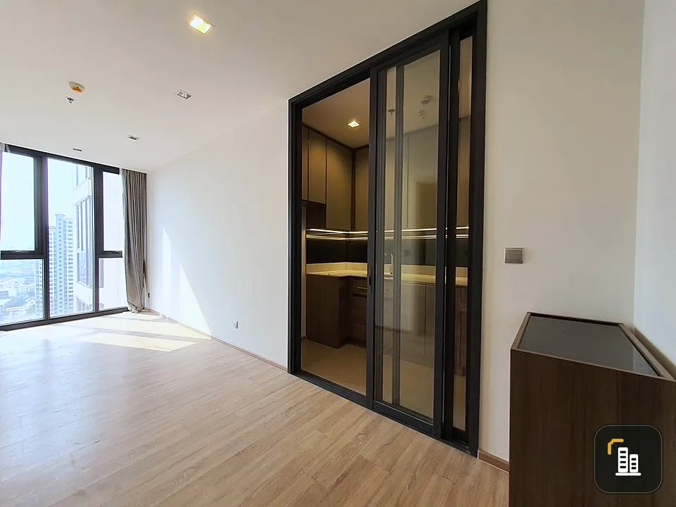 Condo for sale, The Line Phahol-Pradiphat, nice room, wide size, empty room, decorated as you like, hurry up to book