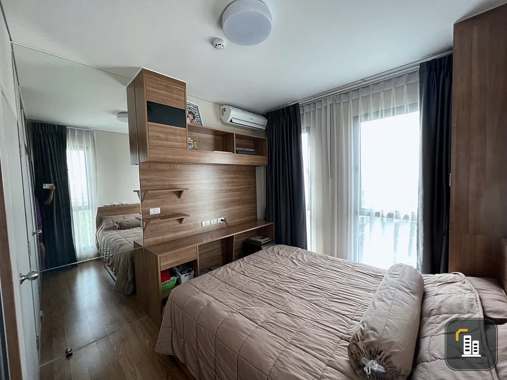 Urgent sale!! Condo Unio Sukhumvit 72, 8th floor, Building B, beautiful room, fully furnished, ready to move in, don't miss it!!