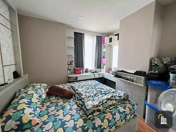 Condo for sale, Airlink Residence, fully furnished, ready to move in Corner room with the best view, not attached to anyone, giving privacy, book now.