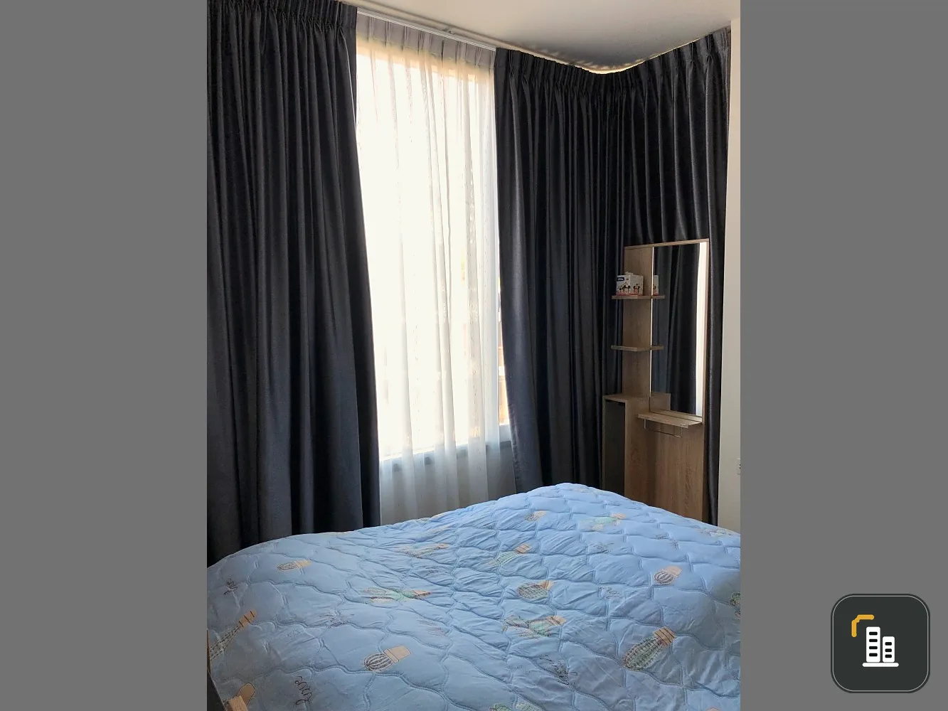 Condo for rent, Edge by Sansiri, Sukhumvit 23, large room size, good size Plenty of usable space, book now.