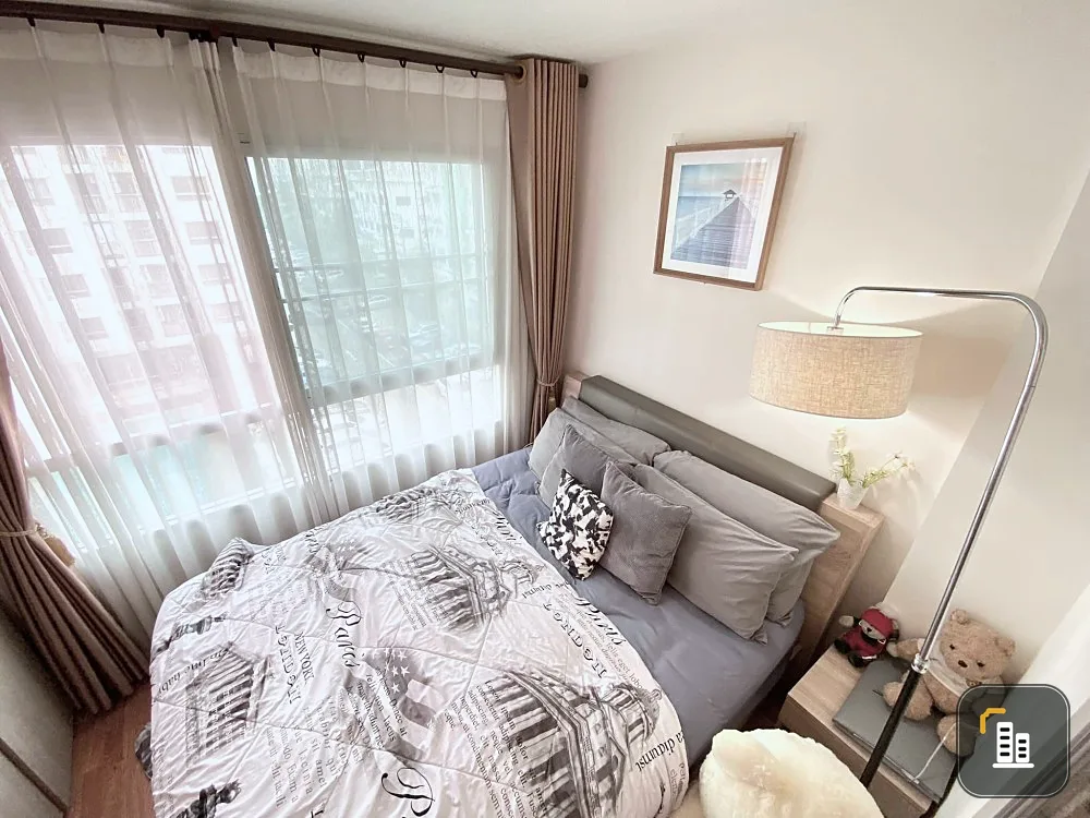 Condo for sale Lumpini Ville On Nut Ladkrabang 2 with all furniture Ready to move in immediately, clear view, book now.