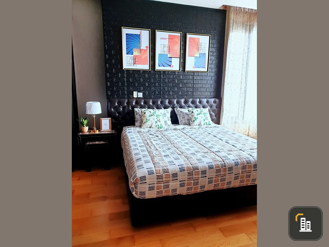 Condo for rent, sale, keyne by sansiri, corner room, beautiful view, with built-in bathtub great like this Let me tell you that you don't miss it.