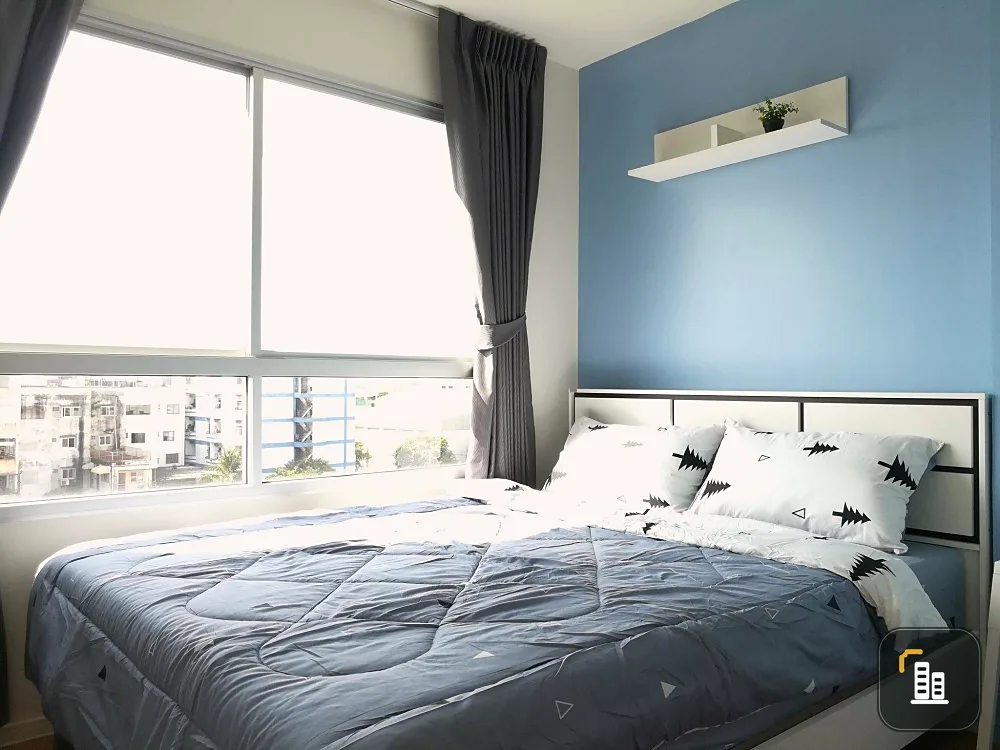 For sale, for rent, Lumpini Ville Sukhumvit 76-Bearing, open and airy view, full facilities, book now, don't miss out.
