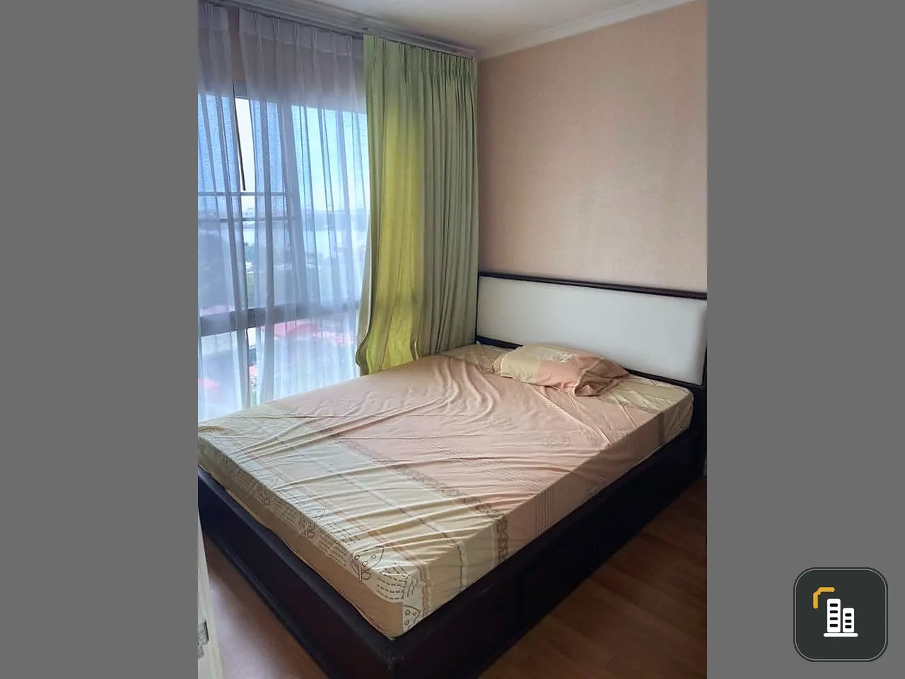 Condo for rent, Lumpini Riverside Rama 3, 1 bedroom, 1 bathroom, 11th floor, Building D, river view, book now.