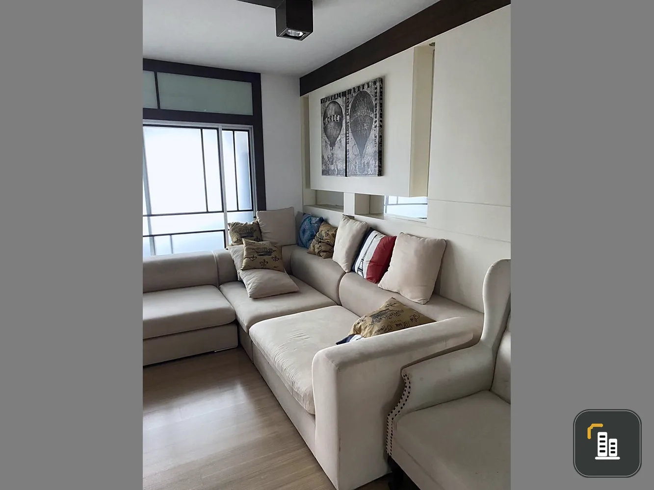 Urgent sale, Supalai Park Kaset Condo, 22nd floor, high view, special price, it's good to live by yourself, great investment.