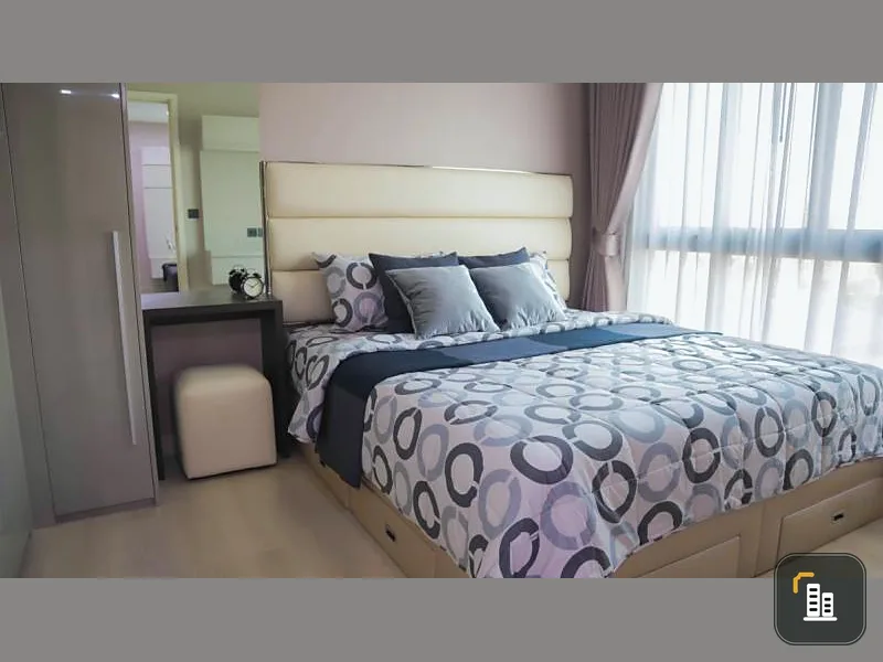 Condo for sale, The Signature by Urbano, wide room plan The rest of the space is so beautiful, don't be slow, hurry up.