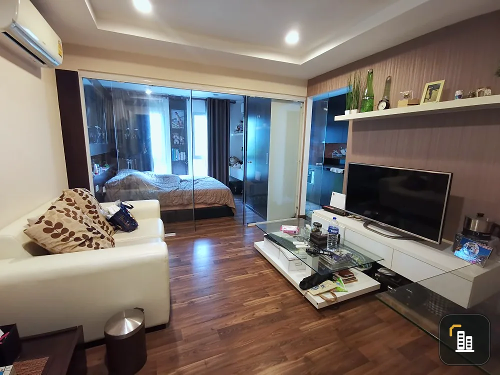 Condo for sale Parc Exo Plus Kaset-Nawamin room ready Complete facilities, good price, don't miss it.