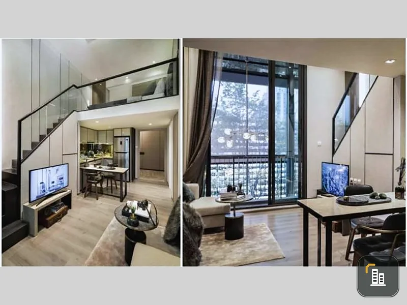 Selling stars The Reserve Phahol-Pradipat North side room, Chatuchak view, 16th floor, a lot of living space !!