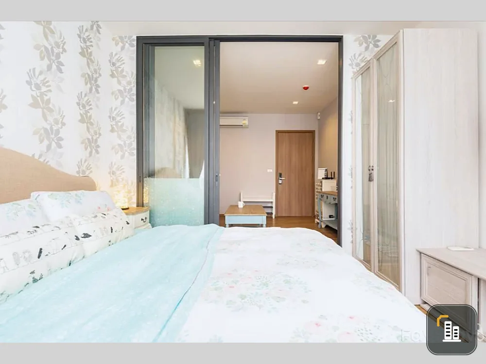 Condo for rent, Hasu Haus, fully furnished with built-in furniture Complete electrical appliances. Book now.