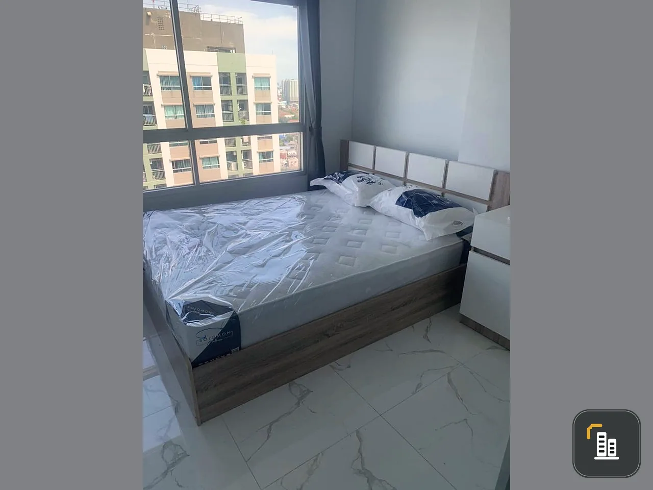 For sale, Lumpini Ville Nakhon In-River View, 1 bedroom, quiet, good weather, interested, hurry up to reserve before it's out of hand.