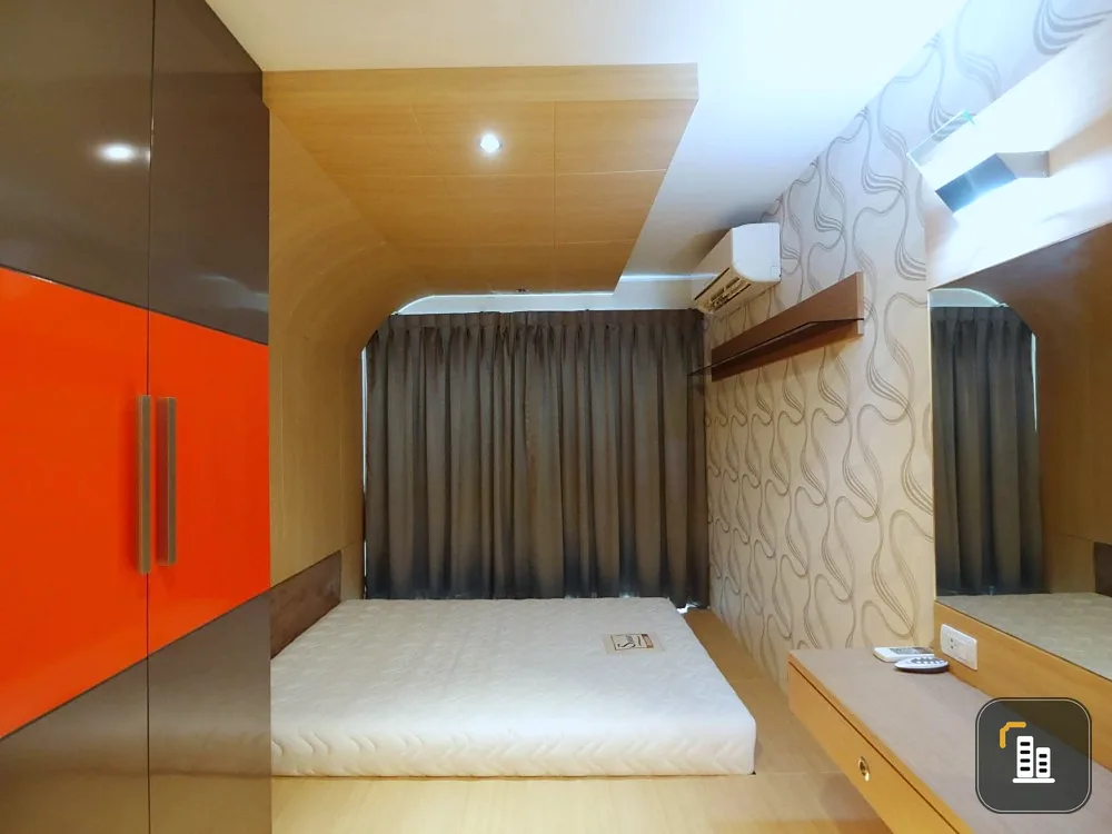 Sell, rent, Metro Sky Ratchada, Modern Japanese built-in style room, fully furnished, do not miss it.